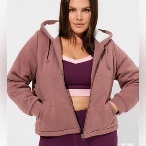 NWT Torrid Fleece Fur Lined Bomber Jacket Sz 1X